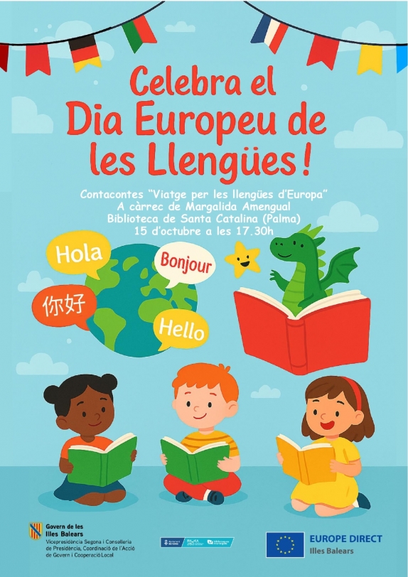 Contacontes El viatge europeu de les llengües amb na Margalida Amengual